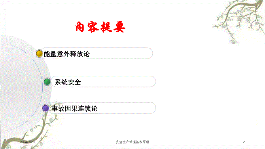 安全生产管理基本原理PPT课件_第2页