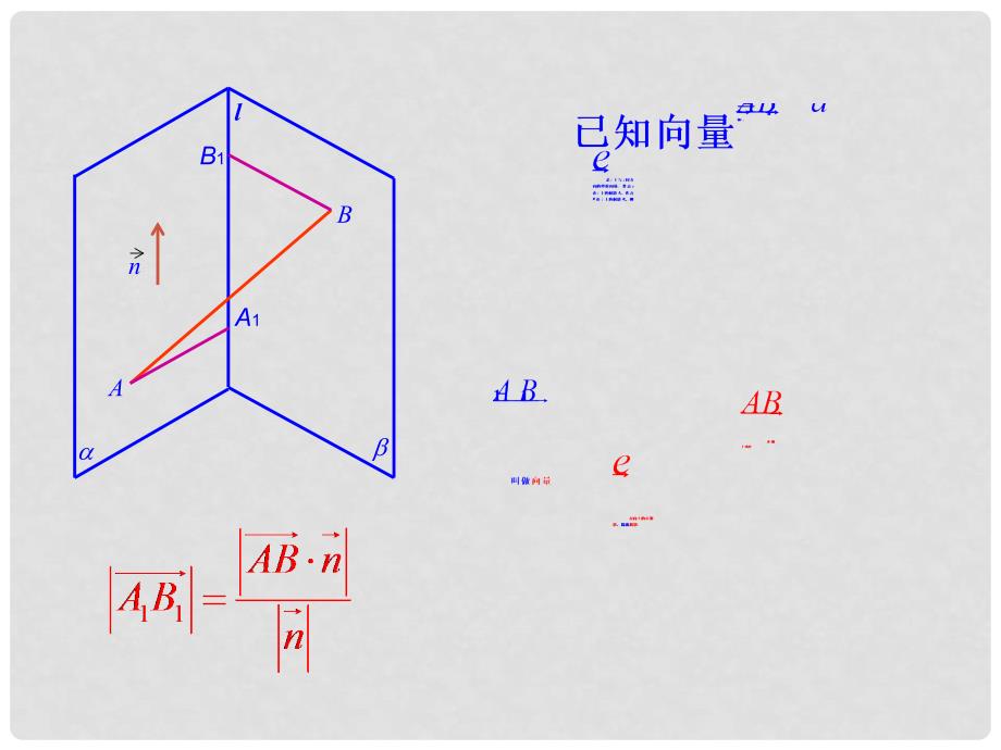 高中数学 第4课时 空间向量与空间距离课件 新人教B版选修21_第4页