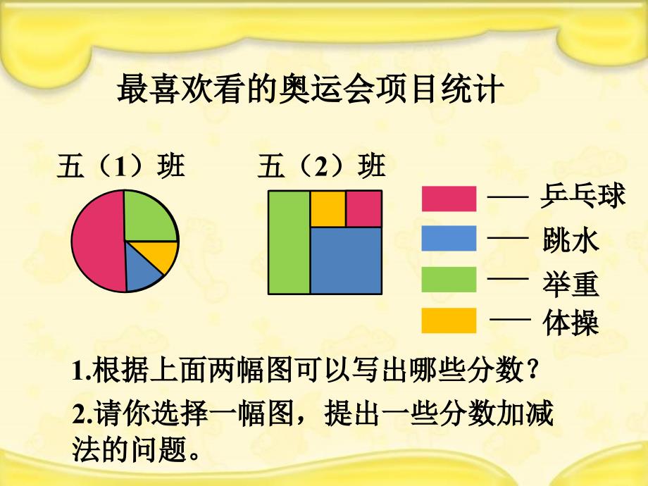 五年级下册数学课件-2.9分数加减法 ∣浙教版_第3页