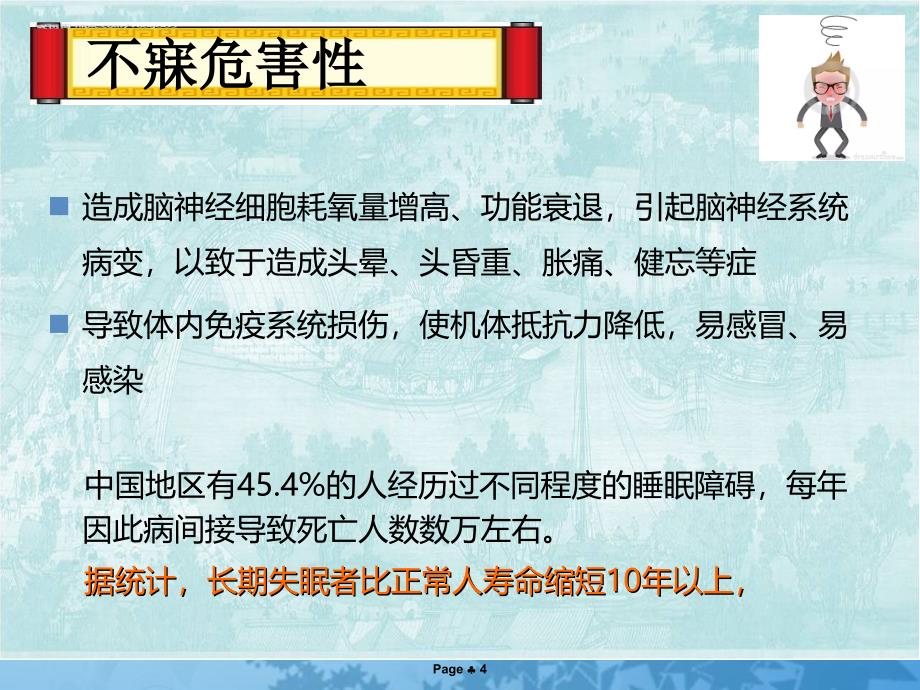 不寐的中医辨证治疗PPT通用课件_第4页