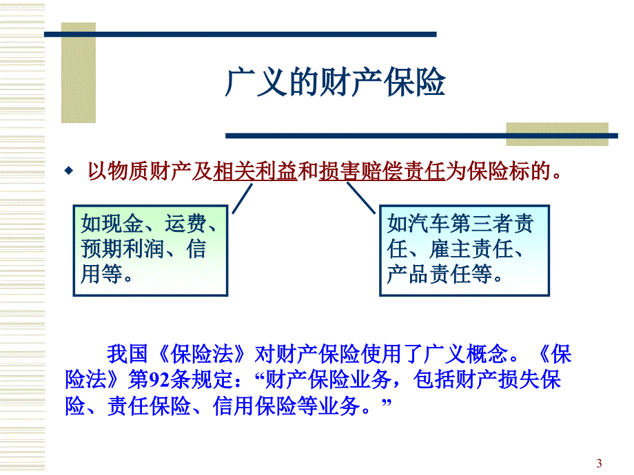 保险学PPT第六章：财产损失保险.ppt_第3页