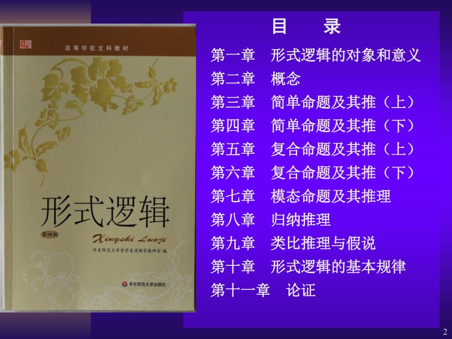 形式逻辑的对象和意义.ppt_第2页