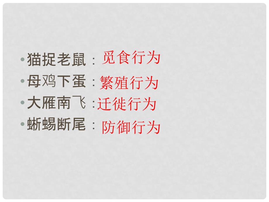 七年级生物上册 第二章生物圈中的动物第二节动物的行为课件4 济南版_第2页