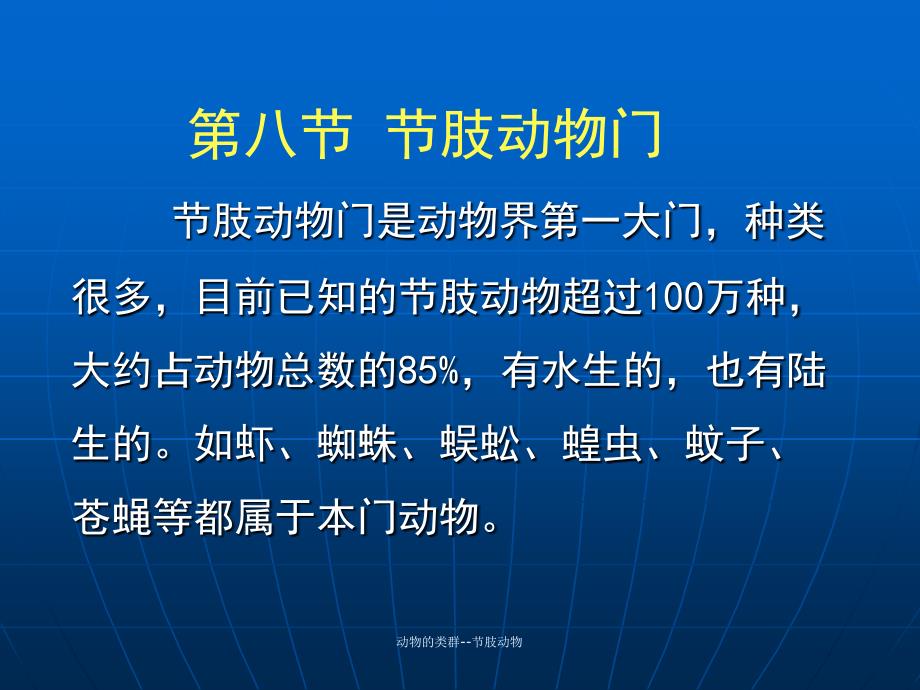 动物的类群--节肢动物课件_第1页