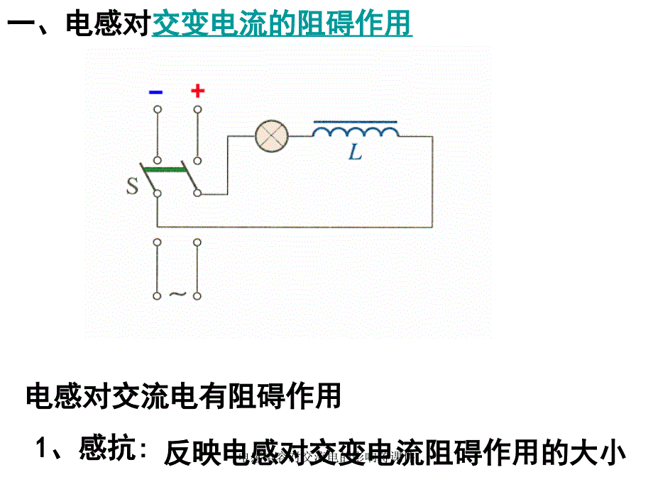 电感电容对交流电的影响蒋课件_第2页