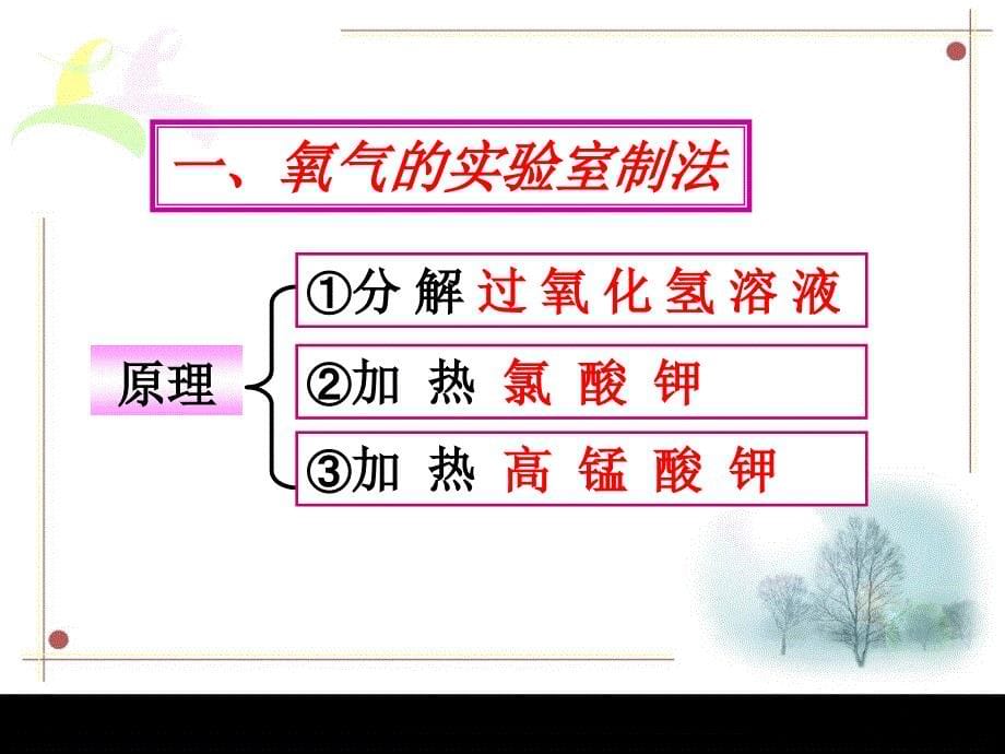 人教版九年级化学第二单元课题3制取氧气_第5页