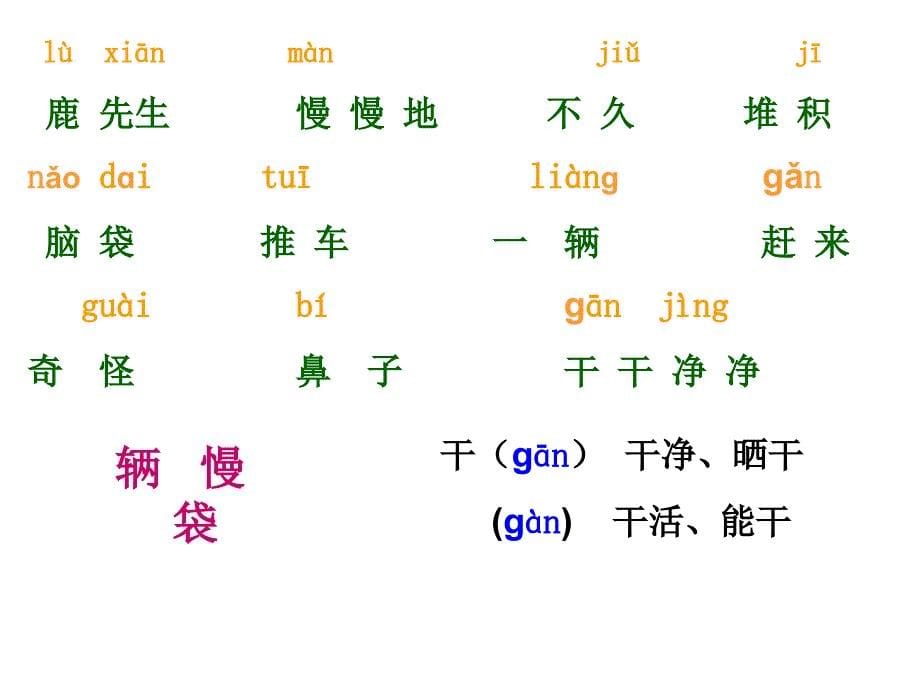 人教版小学语文课件美丽的小路 1_第5页