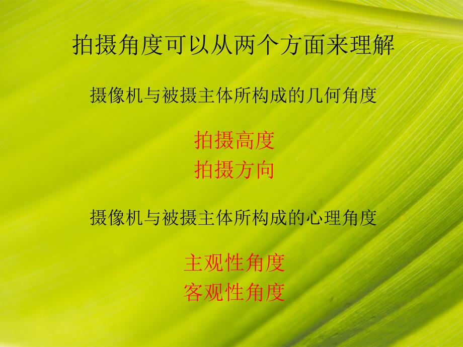 镜头的角度和镜头PPT_第4页