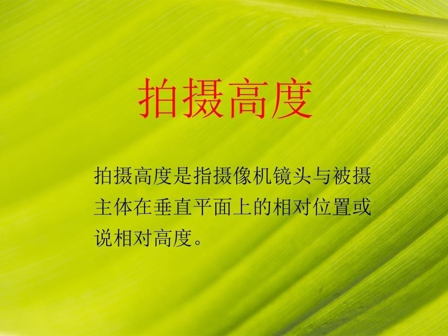 镜头的角度和镜头PPT_第5页