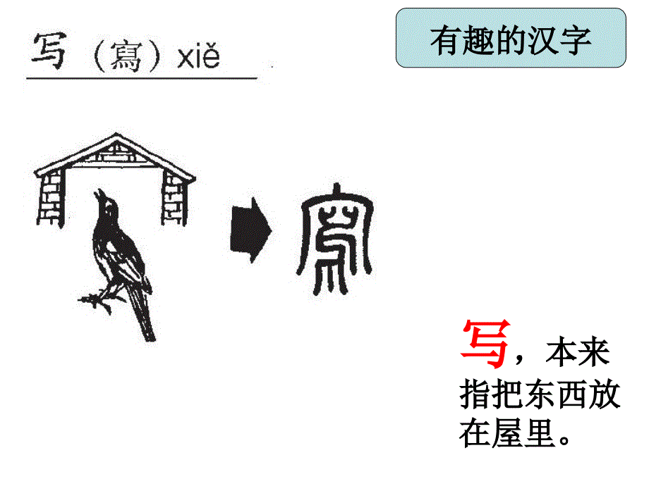 一年级语文《怀素写字》_第1页