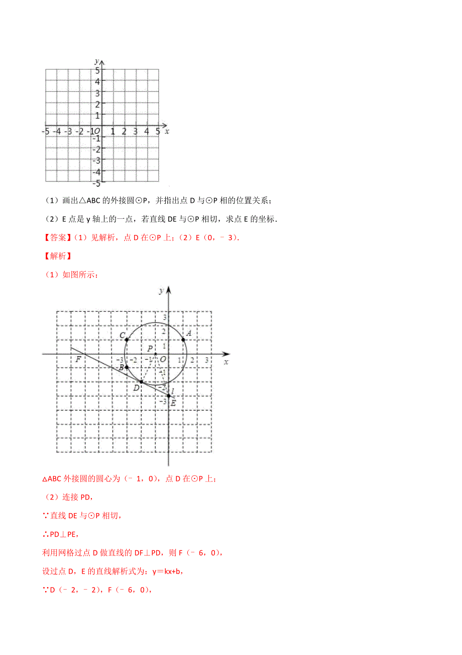 (暑期班)高一数学衔接班讲练专题10圆（教师版）_第4页