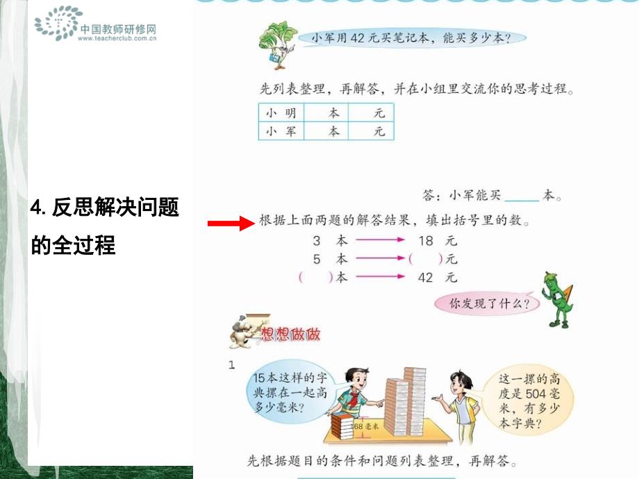 苏教版教材关于问题解决策略的安排梳理_第4页