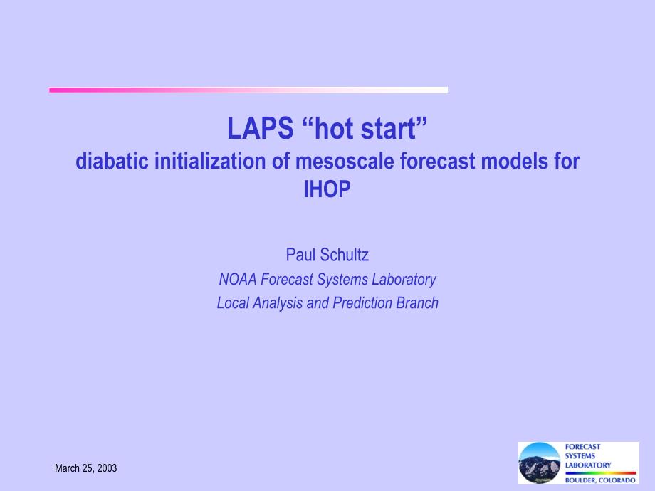 Explicit Initialization of louds and Precipitation for Mesoscale 对中尺度云降水显式初始化_第1页