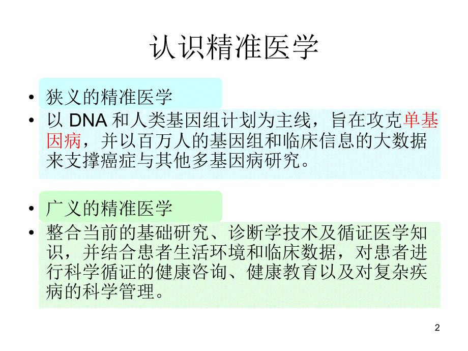 精准医学-演讲_第2页