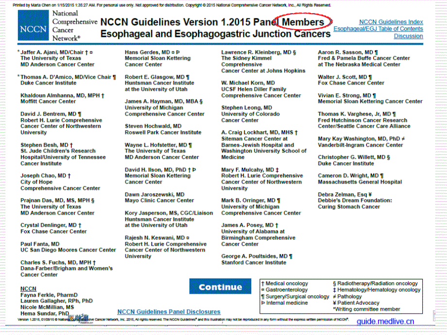 食管癌NCCN指南第1版中文解读ppt课件_第2页