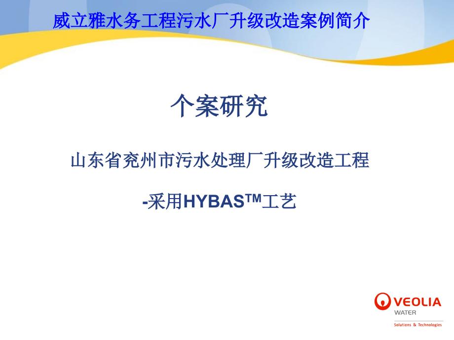 城市污水处理厂升级改造的案例分析_第1页