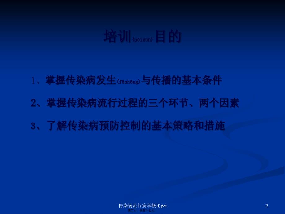 传染病流行病学概论pct课件_第2页