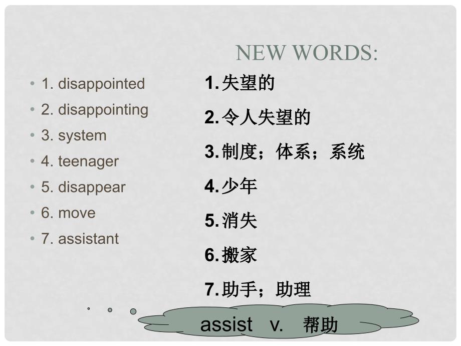 高中英语 Module1 My First Day at Senior High Writing and Everyday English课件 外研版必修1_第3页