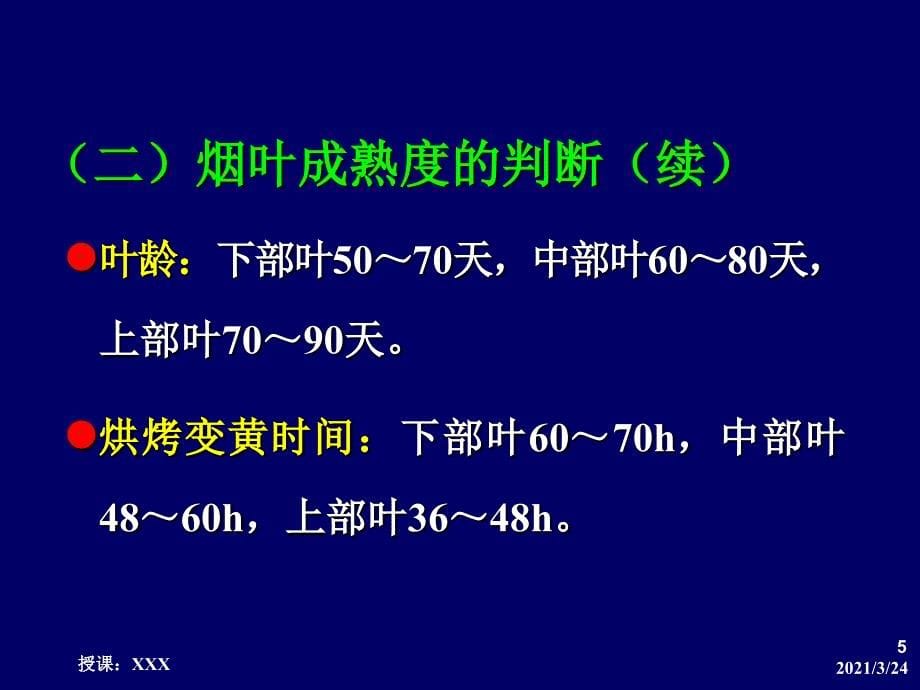 烟叶烘烤技术PPT课件_第5页