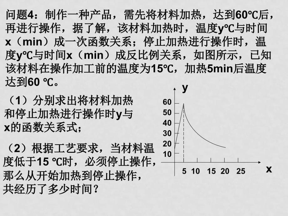 八年级数学下册：17.2实际问题与反比例函数（第3课时）课件（人教新课标版）_第5页