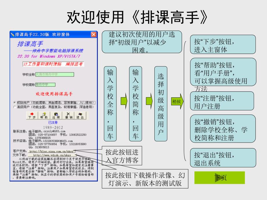 排课高手基本使用方法(幻灯演示)_第3页