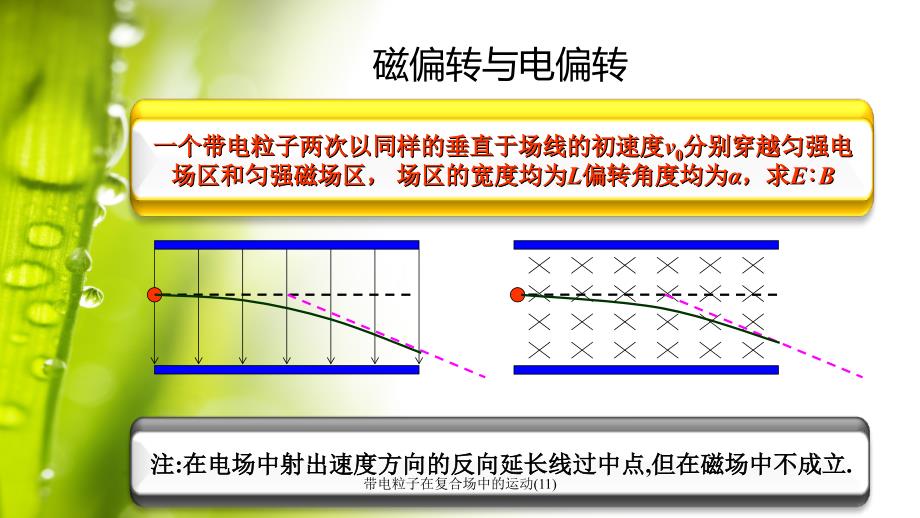 带电粒子在复合场中的运动(11)课件_第3页