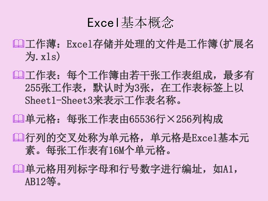 第四章Excel2003表格处理软件ppt课件_第4页