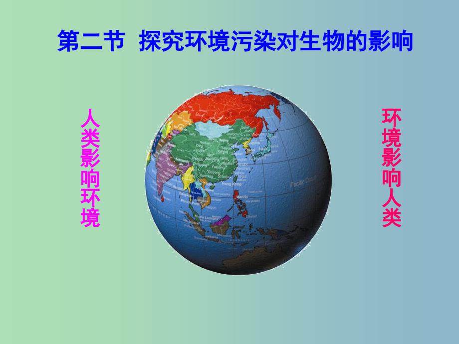 七年级生物下册 4.7.2 探究环境污染对生物的影响课件 新人教版.ppt_第1页