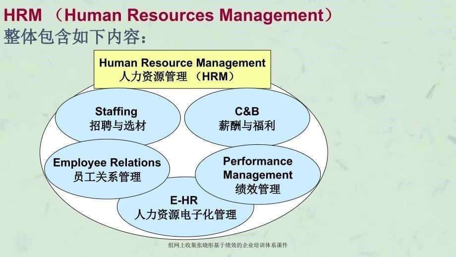 组网上收集张晓彤基于绩效的企业培训体系课件_第5页