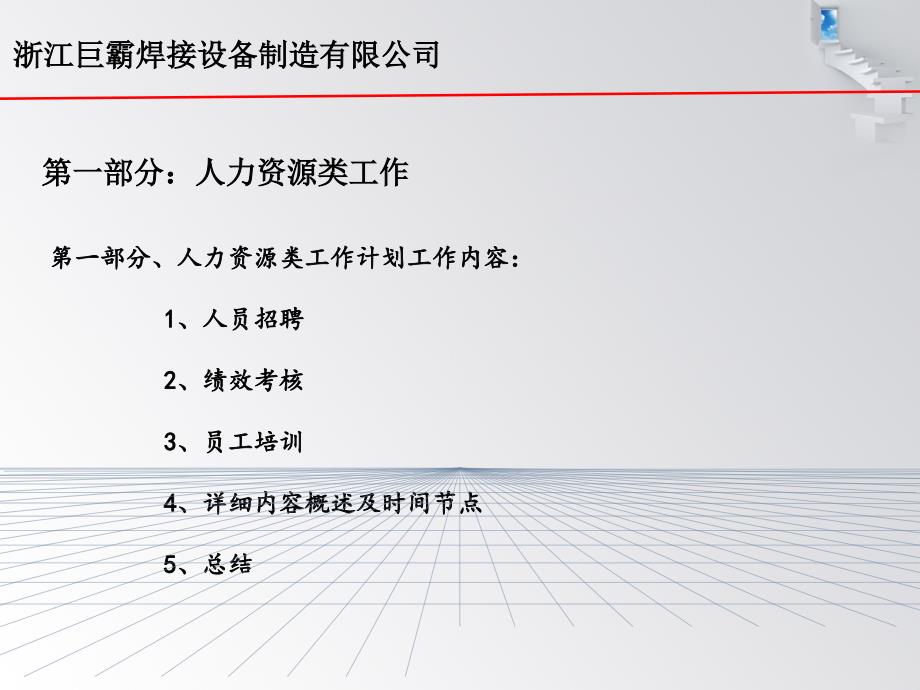 行政人事部年度工作计划课件_第3页