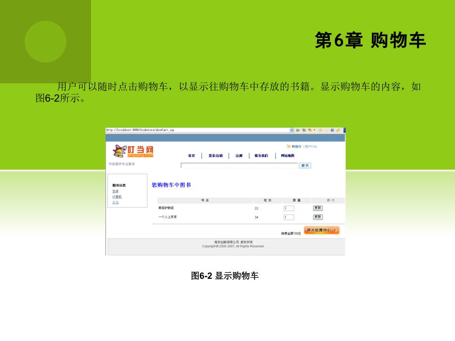 Java ee 企业应用开发：第6章 购物车_第3页