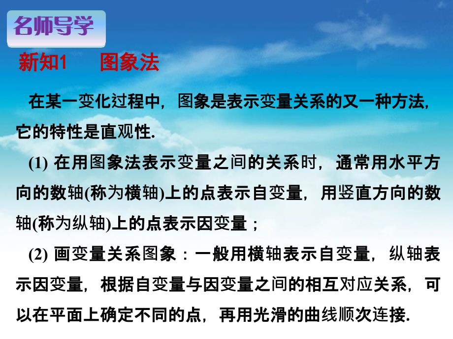 数学【北师大版】七年级下册：3.3用图象表示的变量间关系名师导学ppt课件_第3页