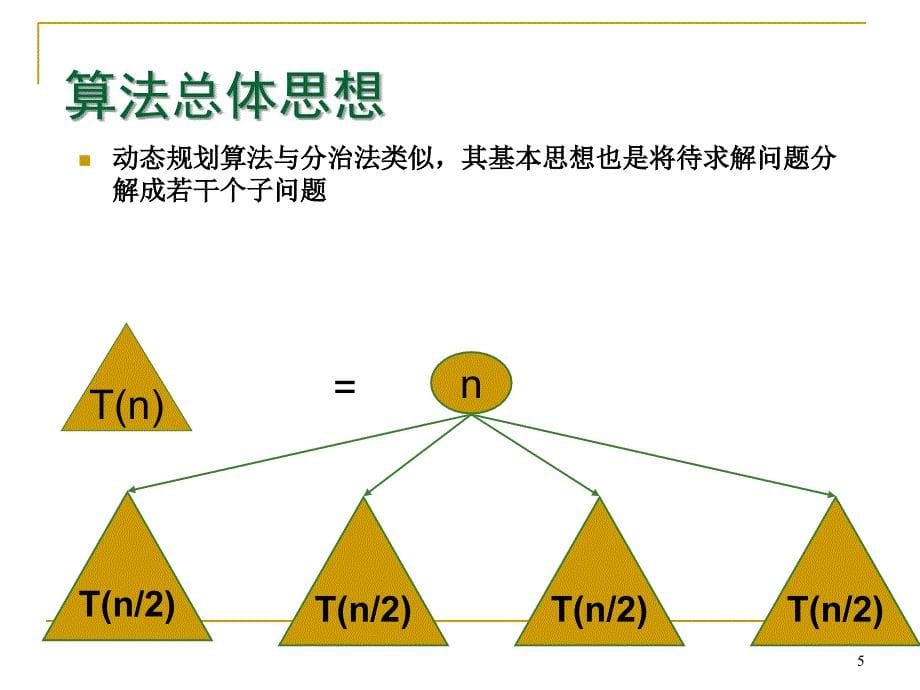 算法与程序设计：第3章 动态规划1_第5页