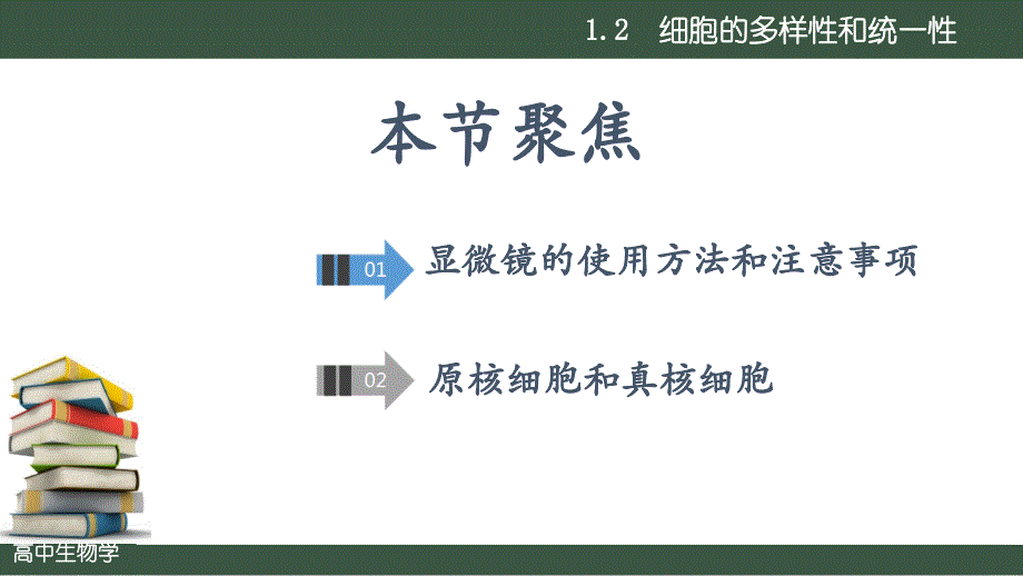 【课件】细胞的多样性和统一性++课件高一上学期生物人教版必修1_第3页