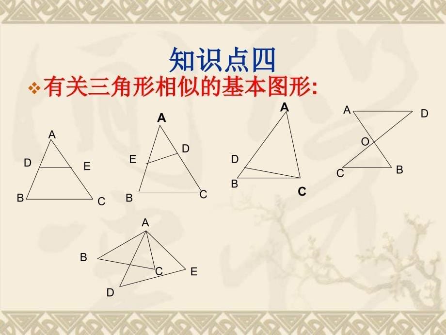 46探索三角形相似的条件复习课件_第5页