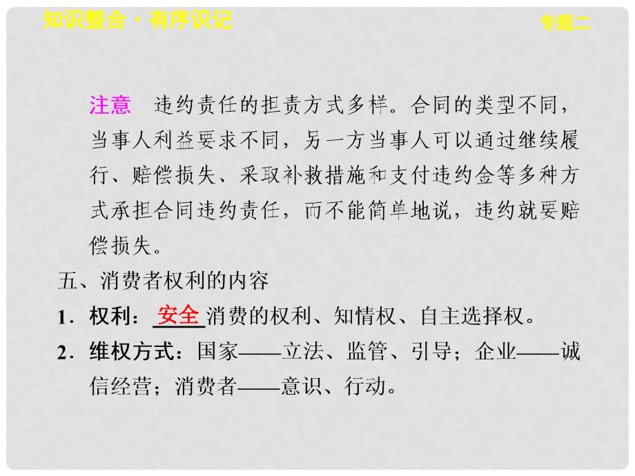 浙江省东阳市高中政治 专题2民事权利和义务课件 新人教版选修5_第4页