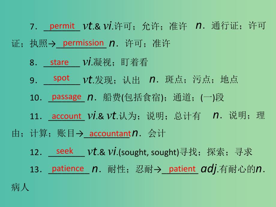 2019年高考英语总复习 第一部分 教材梳理 Unit 3 The Million Pound Bank Note课件 新人教版必修3.ppt_第3页