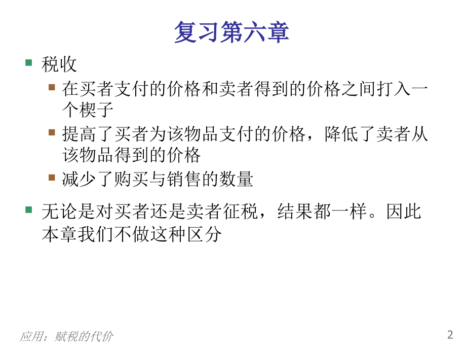 微观经济学8应用赋税的代价国际贸易_第3页