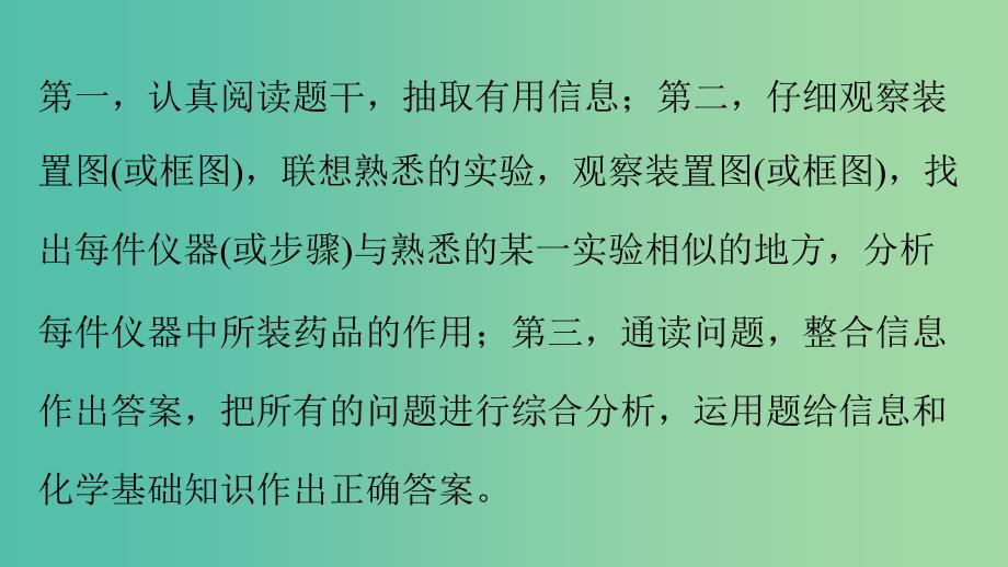 高考化学一轮复习 专题9 第4讲 物质的制备及实验方案的设计与评价课件 苏教版.ppt_第4页