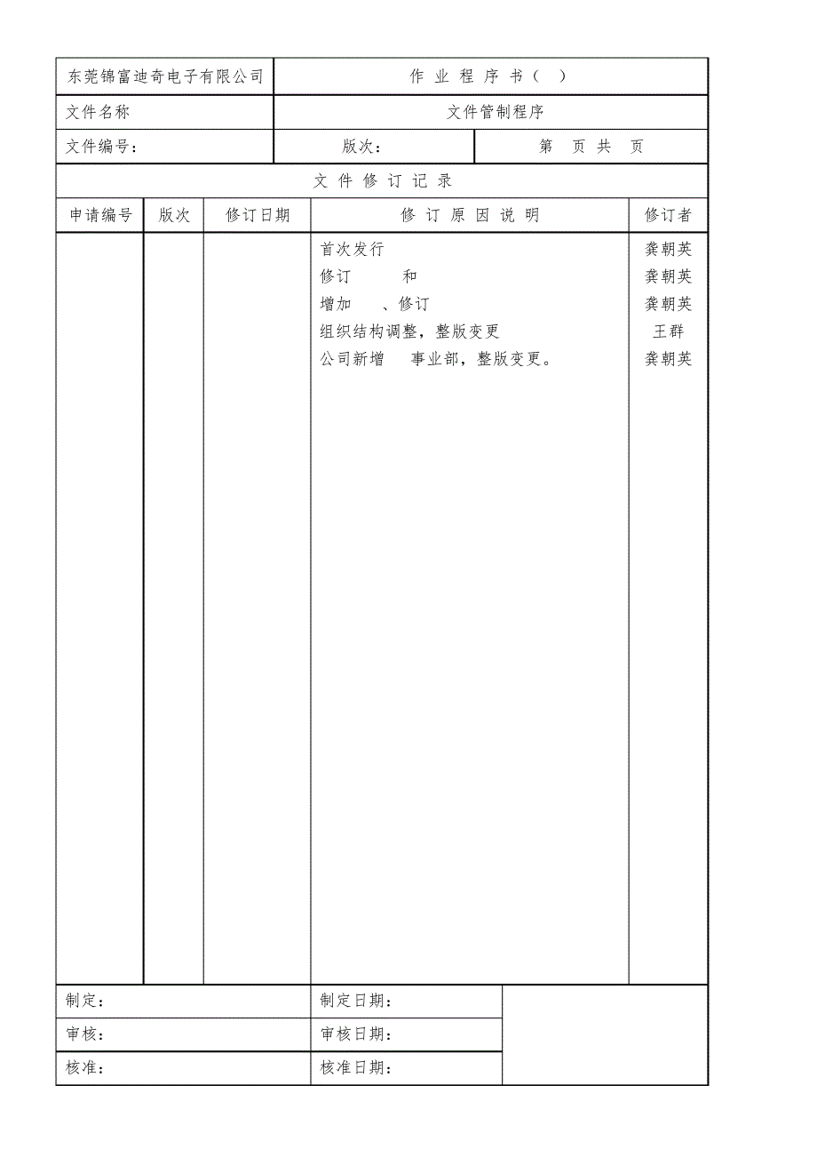 Q-OP-01文件管制程序23618_第1页