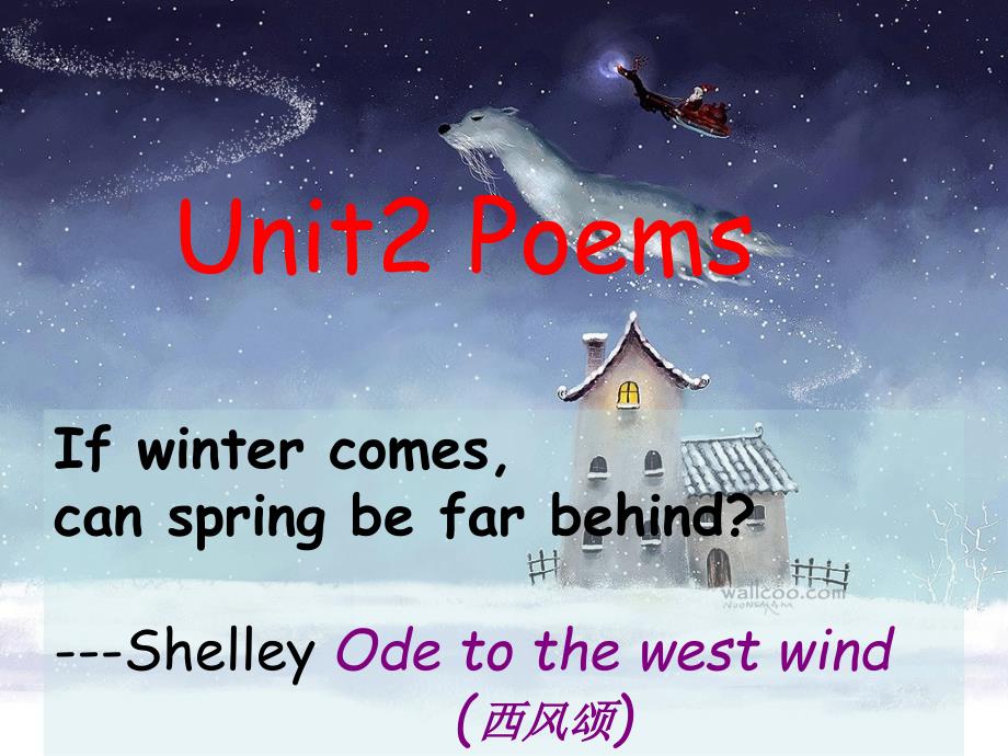 英语：Unit_2《Poems-Reading_Practise》课件(新人教版选修6)_第1页