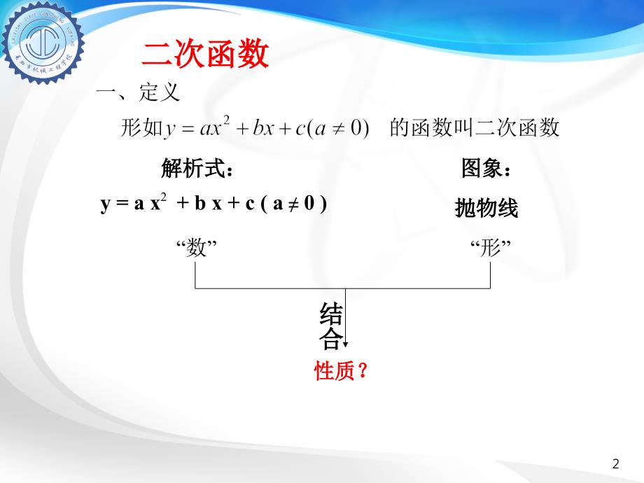 中职数学3.5二次函数的图像与性质PPT_第2页