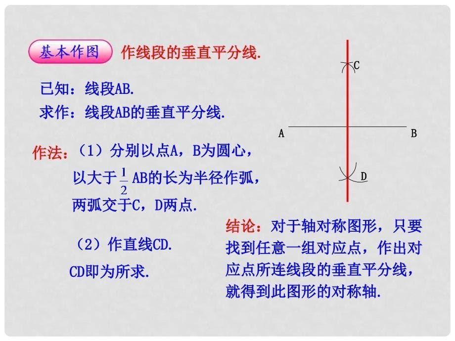 湖南省益阳市资阳区迎丰桥镇八年级数学上册 第13章 轴对称 13.1 轴对称 13.1.2 线段的垂直平分线的性质（第2课时）课件 （新版）新人教版_第5页