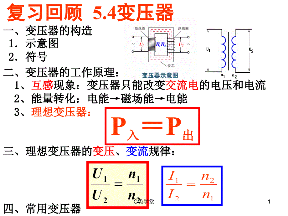 物理5.5电能的输送课件人教版选修32青松教学_第1页