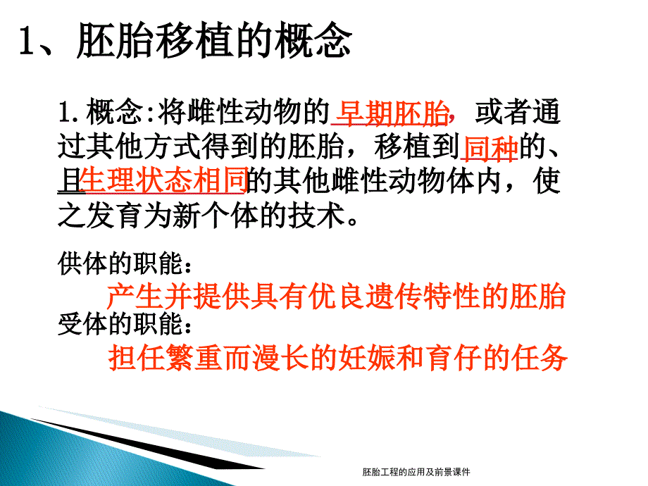 胚胎工程的应用及前景课件_第4页