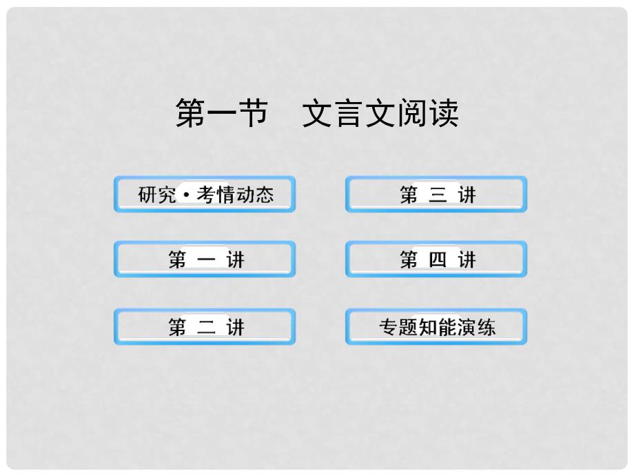 高中语文 3.1 第一节 文言文阅读课件_第1页