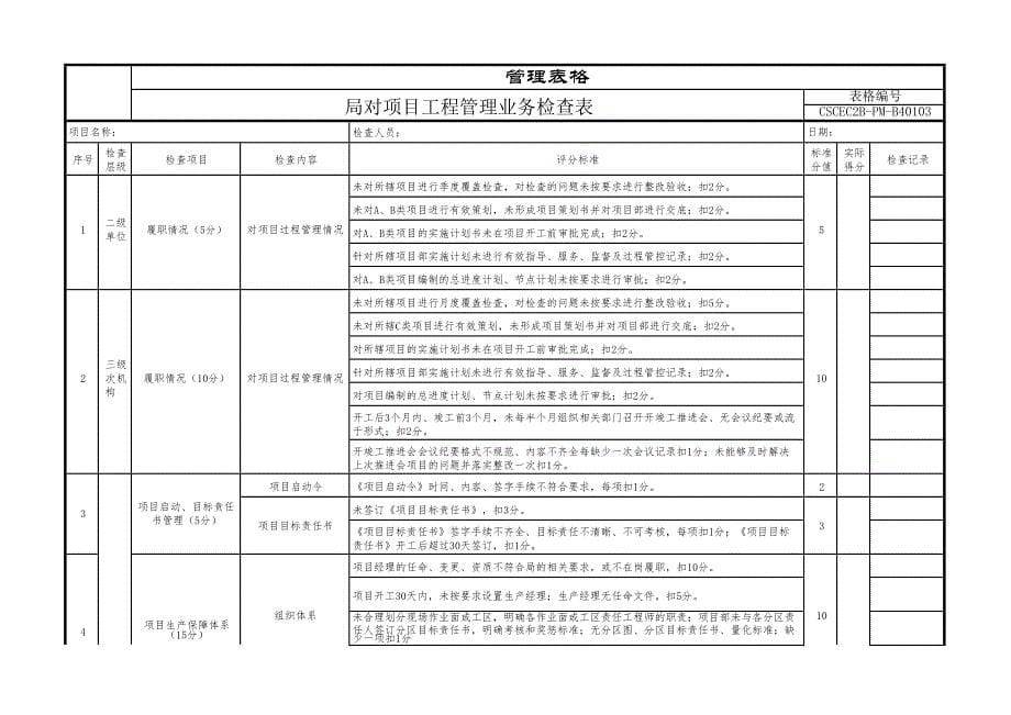 工程管理业务检查表_第5页