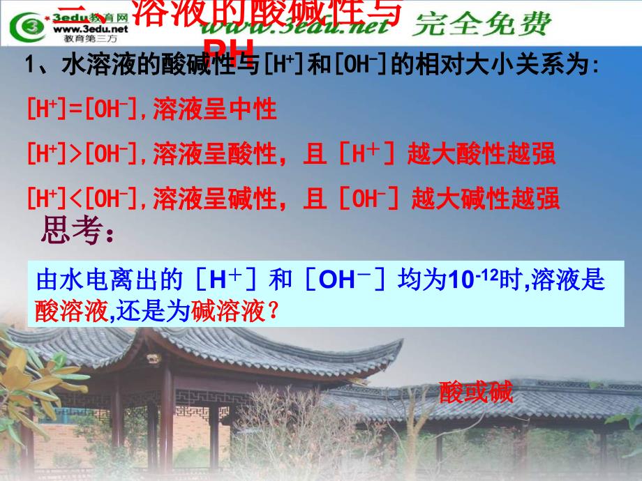 《高一化学水溶液》PPT课件.ppt_第3页