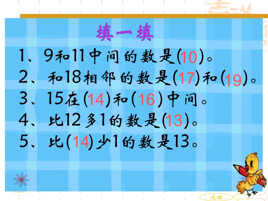 小学一年级上册数学总复习PPT_第4页