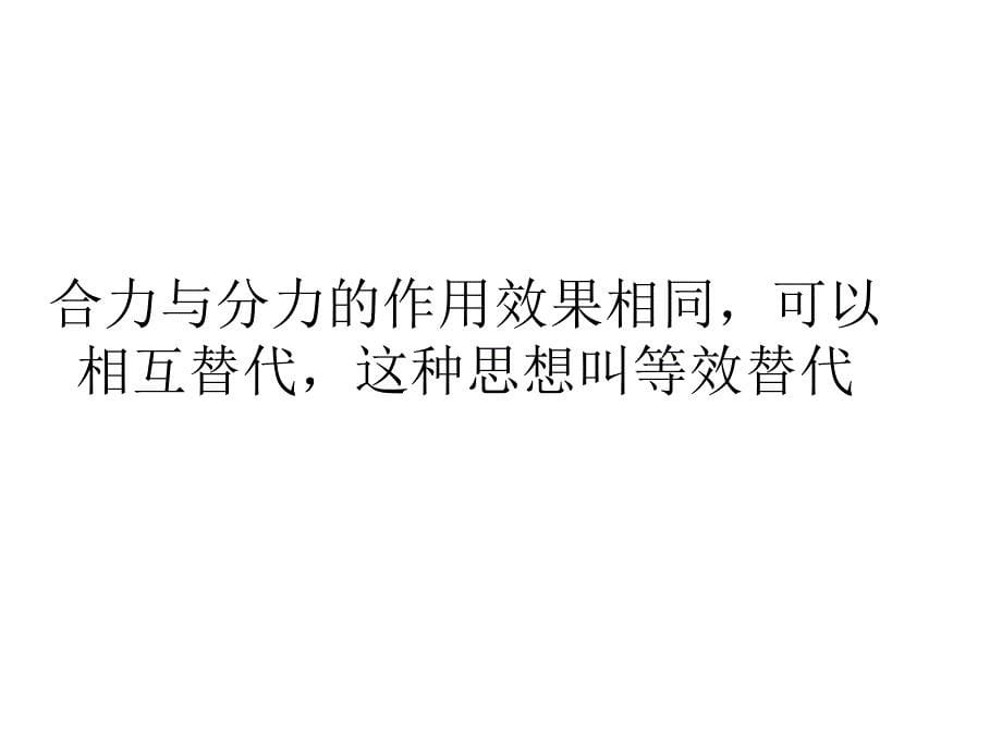 新人教版高中物理必修一第三章4、《力的合成》_第5页